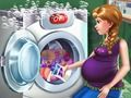 Pregnant Princess Laundry Day 