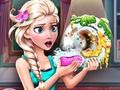 Ice Queen Dish Washing 