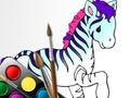 Funny Animals Coloring Book 