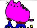 Back To School: Cute Cats Coloring 