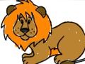 Back To School: Lion Coloring Book 