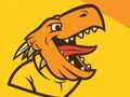 Dinosaur Warrior Coloring 