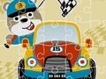 Racing Cartoons Jigsaw 