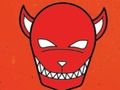 Halloween Mask Coloring Book 