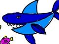 Back To School: Shark Coloring Book 