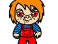 Scary Boy Coloring Book 