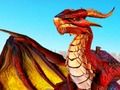 Dragon destroys the city 