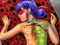 Dotted Girl Back Treatment 