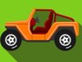 Old jeep on the road Puzzle 