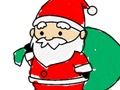 Back To School: Santa Claus Coloring 