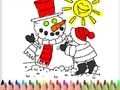 Back To School: Winter Time Coloring 