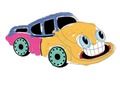 Funny Cars: Coloring Book for Kids 