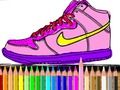 Back To School: Shoe Coloring 