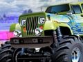 Monster Truck Beach Surfing 
