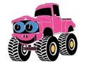 Happy Trucks Coloring 