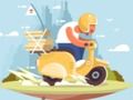 City Scooter Rides Jigsaw 