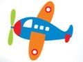 Coloring Book Airplane 