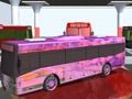 Modern Bus Parking 
