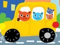 Cute animals with cars difference 