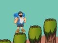Mountain Man Climbing 