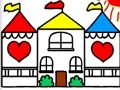 Back To School Coloring Book DOLLHOUSE 