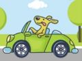 Animal Happy Drive Coloring 