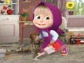 Masha And The Bear Cleaning Game 