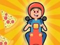 Pizza boy driving 