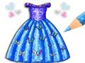 Princess Glitter Coloring 