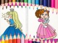 Beautiful Princess Coloring Book 