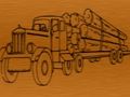Logging Trucks Coloring 