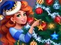 Girls play: Christmas tree decor 