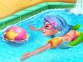 Galaxy Girl Swimming Pool 