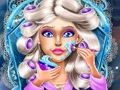 Real make-up of the Snow Queen 