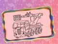 Funny Trucks Coloring 