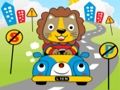 Animals Drive Jigsaw 