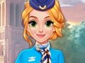 Blonde Princess Cabin Crew Makeover 