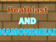 Heatblast and diamondhead 