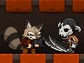 Raccoon adventure game 