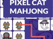 Pixel cat mahjong 