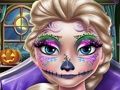 Elsa Scary Halloween Makeup 