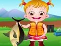 Baby Hazel Fishing Time 