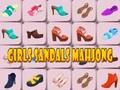 Girls Sandals Mahjong 