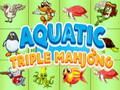 Aquatic triple mahjong 