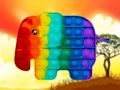 Wild Animals Pop It Jigsaw 