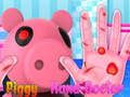 Piggy treats his hands 