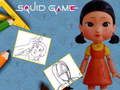 Squid Game Coloring Book Squid Game Coloring Book