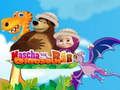 Masha and The Bear dinosaur 