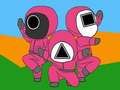Squid Coloring Book 