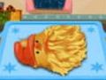 Cooking Golden Santa Bread 